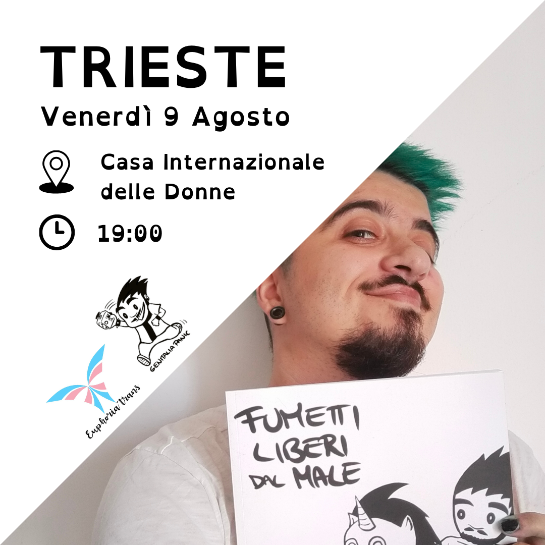 Trieste venerdì 9 agosto casa internazionale delle donne ore 19:00